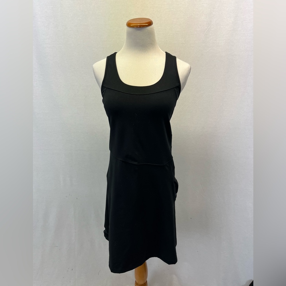 Arc'teryx Black Polyester & Spandex One Pocket Sleeveless Dress Sz. S